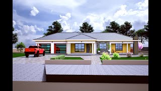 3Bedrooms Comfortable House  PLAN 2024 R127  251m² [upl. by Ahsrats]