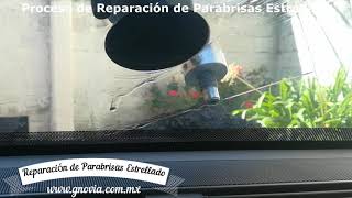 Reparacion de Parabrisas Estrellado Como Reparar Vidrio Panoramico Agrietado Reparador Mexico DF [upl. by Aneela10]