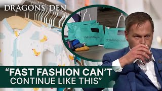 The Entrepreneur On A Mission To Fight Fast Fashion  SEASON 19  Dragons Den [upl. by Llehcram]