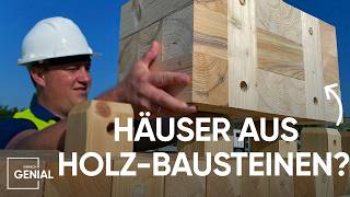 Revolutioniert dieser HolzBaustein die Baubranche  Einfach Genial [upl. by Eila283]