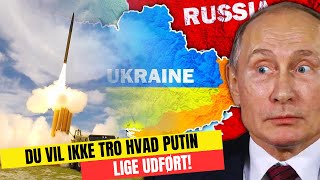 VIL DEN AMERIKANSKE THAAD der vil afslutte PUTINS HYPERSONISKE krig blive leveret til Ukraine [upl. by Manvell]