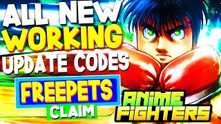 NEW ALL WORKING UPDATE 60 CODES FOR ANIME FIGHTERS SIMULATOR ROBLOX [upl. by Maximo]