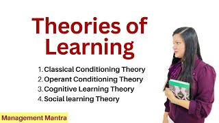 Learning Theories Theories of Learning [upl. by Rorry]