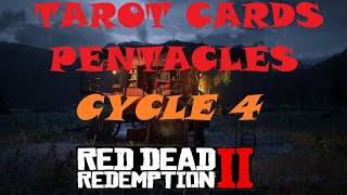 RDR2 All Pentacles Tarot Cards Locations Cycle 4 [upl. by Sekofski444]