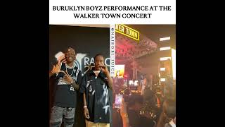 Buruklyn Boyz performance at the Walker Town Concert nairobijuice rema buruklynboyz [upl. by Giorgio]