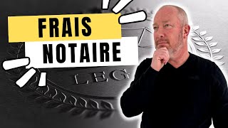 Comprendre les Frais de Notaire Immobilier [upl. by Lledrev545]