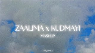 ♪ KUDMAYI x ZAALIMA🖤🦋 LYRICS II Trending Song II [upl. by Ilam]