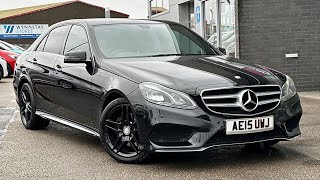 Used MercedesBenz E Class 21 E220 BlueTEC AMG Line GTronic  Motor Match Stafford [upl. by Stoddard]