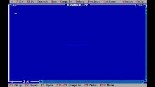 How to make first C program Compile and run in Turbo c [upl. by Kathryne]