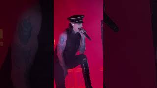 Marilyn Manson live in Ridgefield 2024 [upl. by Seyer]