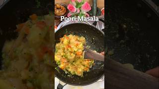 Best Side Dish for Poori Chapati  Poori Masala recipes cooking shorts [upl. by Adler97]