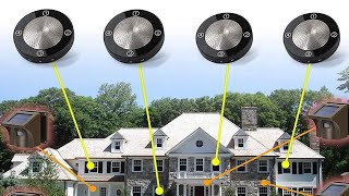 eMACROS 12 Mile Long Range Solar Wireless Driveway Alarm Outdoor Weather Resistant Motion Sensor [upl. by Notnirt]