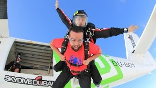 HD Skydive Dubai Uncut Worlds Best Skydiving [upl. by Elagiba58]