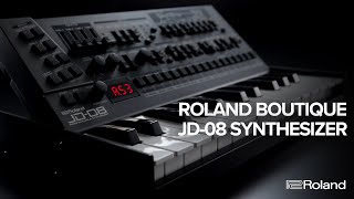 Roland Boutique JD08 Synthesizer Overview and Demo [upl. by Sharline820]