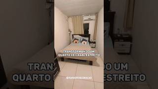 Transformação quarto de casal estreito [upl. by Schreibman]