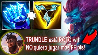 💀¡TRUNDLE TOP ESTÁ ROMPIENDO LITERALMENTE LA TEMPORADA 14 MIRA LO QUE LE HAGO A UN KSANTE  Aqxys [upl. by Roswell313]