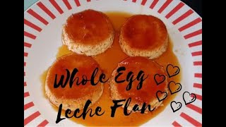 LECHE FLAN  EASY AND AFFORDABLE WHOLE EGG LECHE FLAN  BY TEAM PRESORES [upl. by Salisbury]