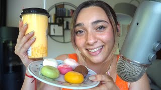 ASMR mangio dei mochi e un bubble tea 🌸 eating sounds [upl. by Posehn143]