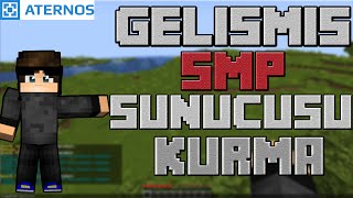 ATERNOS GELİŞMİŞ SMP SUNUCUSU KURMA [upl. by Bow]