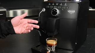 Gaggia Naviglio Milk Brewing Coffee amp Programming [upl. by Hilten]