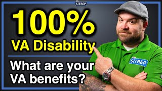 VA Benefits with 100 ServiceConnected Disability  VA Disability  theSITREP [upl. by Ahcim]