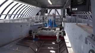 Lutsen Mountains New 2015 Gondola Motor Room [upl. by Nonnag]