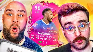 99 NEYMAR SQUAD BUILDER SHOWDOWN [upl. by Nyltac]