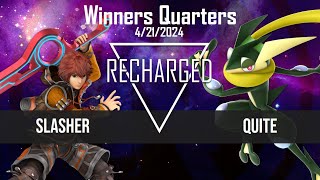 Recharged 183 Winners Quarters  Slasher Shulk vs Quite Greninja [upl. by Jovia]