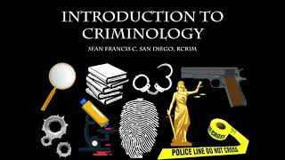 How do Criminologists View Crime by the Professor [upl. by Ranita762]