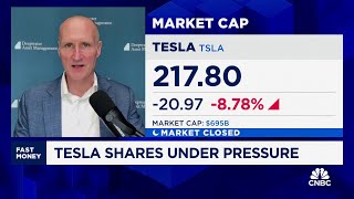 Teslas stock lower on Cybercab timing and no affordable model update says Deepwaters Gene Munster [upl. by Elodie]