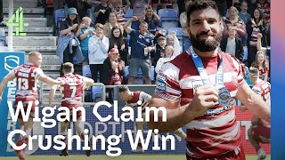 Match Highlights  Wigan Thrash Leigh  Wigan Warriors v Leigh Leopards  Super League 2023 [upl. by Junina59]