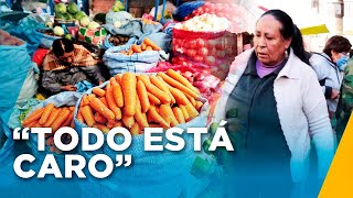 Bolivianos preocupados por el alza de precios de alimentos y escasez de dólares [upl. by Adlin]