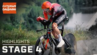 Critérium du Dauphiné 2024 Stage 4  EXTENDED HIGHLIGHTS  652024  Cycling on NBC Sports [upl. by Ellertnom]