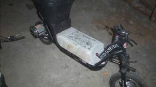 schwinn stealth 1000 custom electric scooter with rokbottom instrumental [upl. by Rebme]