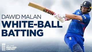 🏏 Timing  Dawid Malan Batting in WhiteBall Cricket [upl. by Ahsikal]