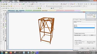 Steel Structural Design using StaadPro v8i [upl. by Anom]