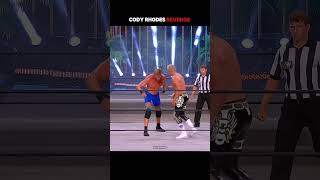 Cody Rhodes Gets Revenge On Jack Hager For Dustin Rhodes wwe aew shorts [upl. by Hitchcock]