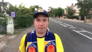 Witham Town FC match day vlog no 17 Dereham Town vs Witham Town [upl. by Ratep425]