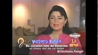 victoriaruffo31 muestra ultrasonido de su embarazo en La Oreja by ShushunaRangel [upl. by Werby107]