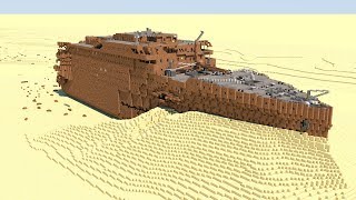 Minecraft RMS Titanic  Wreck  Download [upl. by Backler]