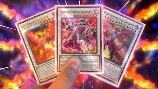 Winning YuGiOh Tournaments With JUST 30  The 3x Budget Crimson King Red Dragon Archfiend Deck [upl. by Akemat]