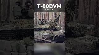 The crew of a Russian T80BVM tank reloads ammunition and conducts live fire shorts t80bvm [upl. by Annuahs57]