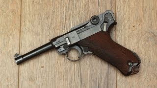 Luger P08 accuracy and penetration tests [upl. by Sello]