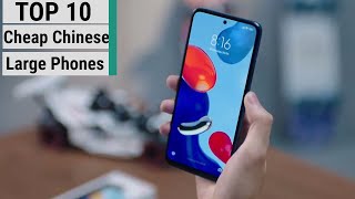 Best Cheap Chinese Phablets 2023  Top 10 Best Large Phones [upl. by Morganica646]