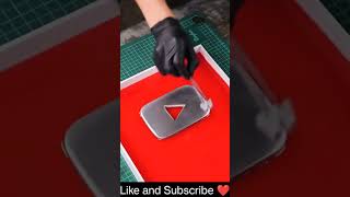 Make a silver button bag  cover entertainment makingvideos satisfying satisfyingvideo youtube [upl. by Effie566]