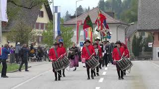 Aufnahme Auszug Wyberschiesset 2024 Donnerstag 9 Mai 2024 1400 Uh [upl. by Kegan766]