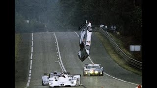 20 años Peter Dumbreck volvió al lugar de vuelo con el MercedesBenz CLR [upl. by Orferd230]