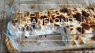 RECETA DE CANELONES CON CARNE MUY FÁCILES  Las María Cocinillas [upl. by Zenitram]