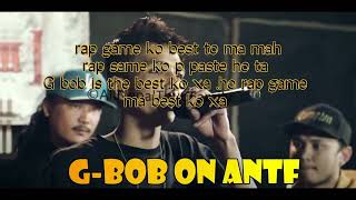 GBob 3rd round rap karaoke ANTF BATTLE [upl. by Llovera308]