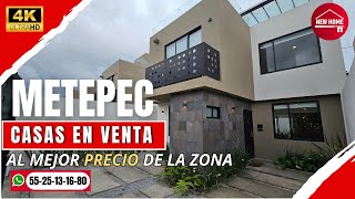 CASAS NUEVAS AL MEJOR PRECIO DE METEPEC [upl. by Drusus710]